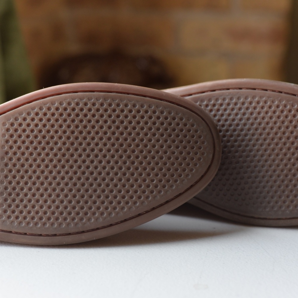 Johnston & Murphy Brown Leather Slip-On Loafers - Picture 8 of 9